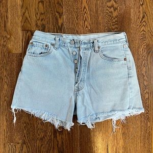 Vintage Levi’s - High Waisted Denim Shorts